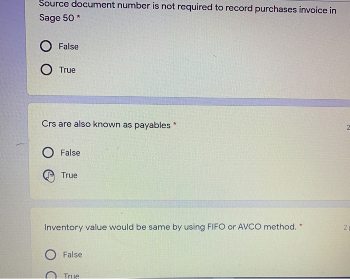  Source document number is not required to record purchases invoice in