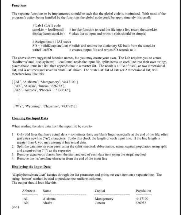 Lab Assignment 1 (LA1) Assignment Given: Lab #1,01/31/2023 Lab Assignment Due: end
