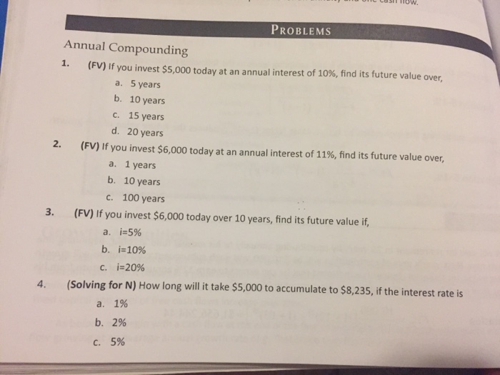  Problems 1 and 3 (Odds). Please show all work. Thank you.