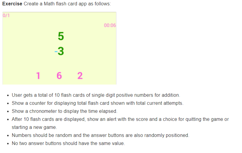 I need help with an Android based Java assignment. I am working