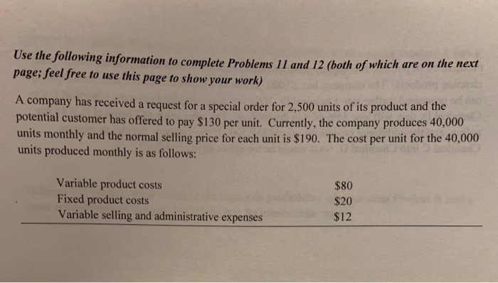 (8 points): What is the division's margin? Problem 2 (8 points): What