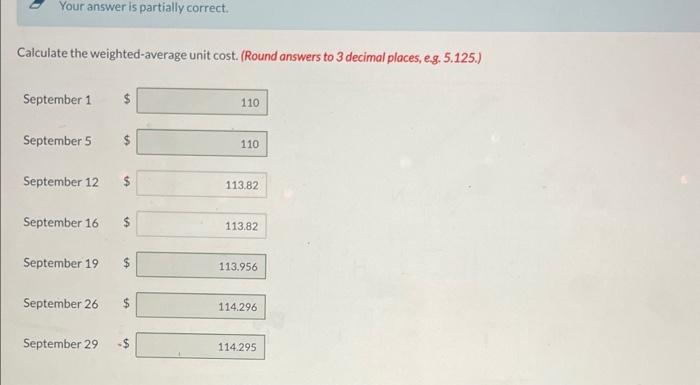 are the two incorrect, as well as the ending inventory REl sells
