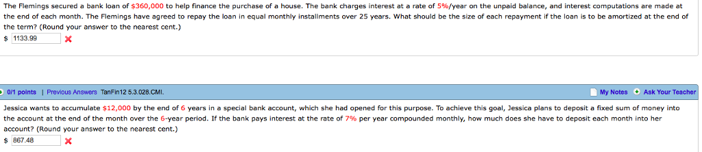 HELP WITH BOTH PROBLEMS PLEASE IM STUGGLING ALOT The Flemings secured a