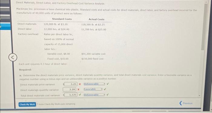  whats the correct answer? Direct Materials, Direct Labor, and foctory Oveihnad,