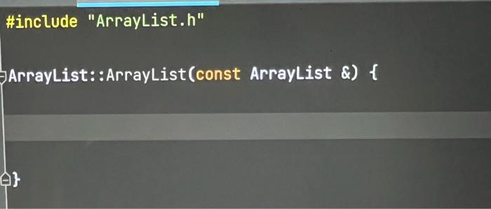  I need help with writing code for the copy constructor please!