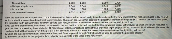 comes into your office, drops a consultant's report on your desk, and