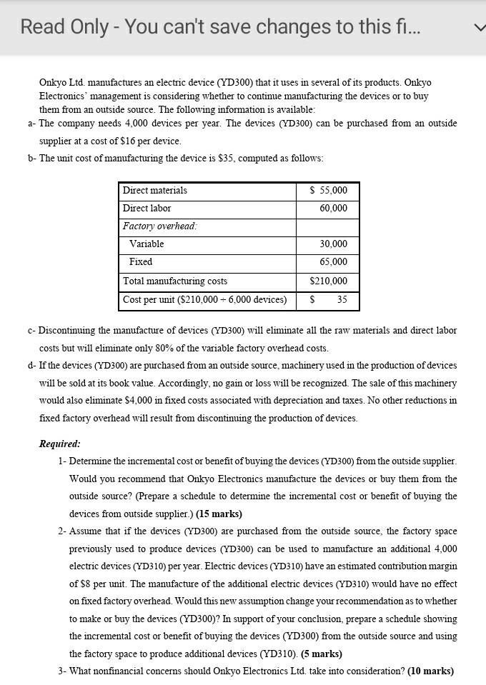  Read Only - You can't save changes to this fi... Onkyo
