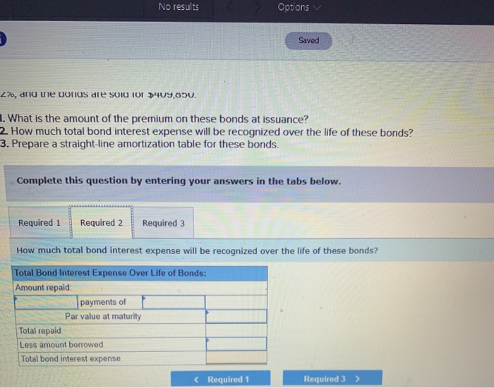 with a par value of $400,000. The bonds' annual contract rate is