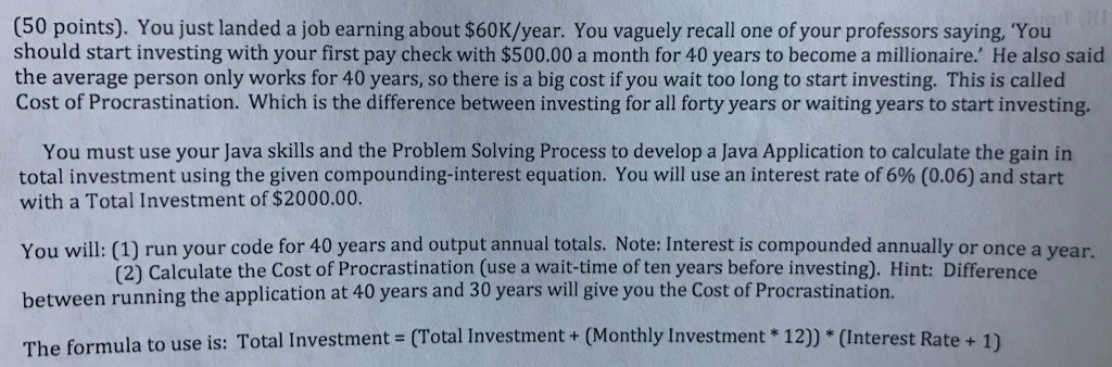 i was you to use java to program it and it does