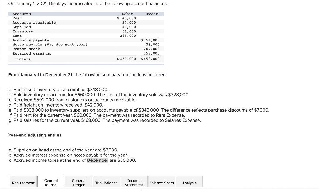  Please answer this question with all the parts. General ledger, journal.