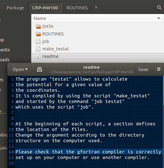 repository 'package' (lets call it "A") , inside of it, there is