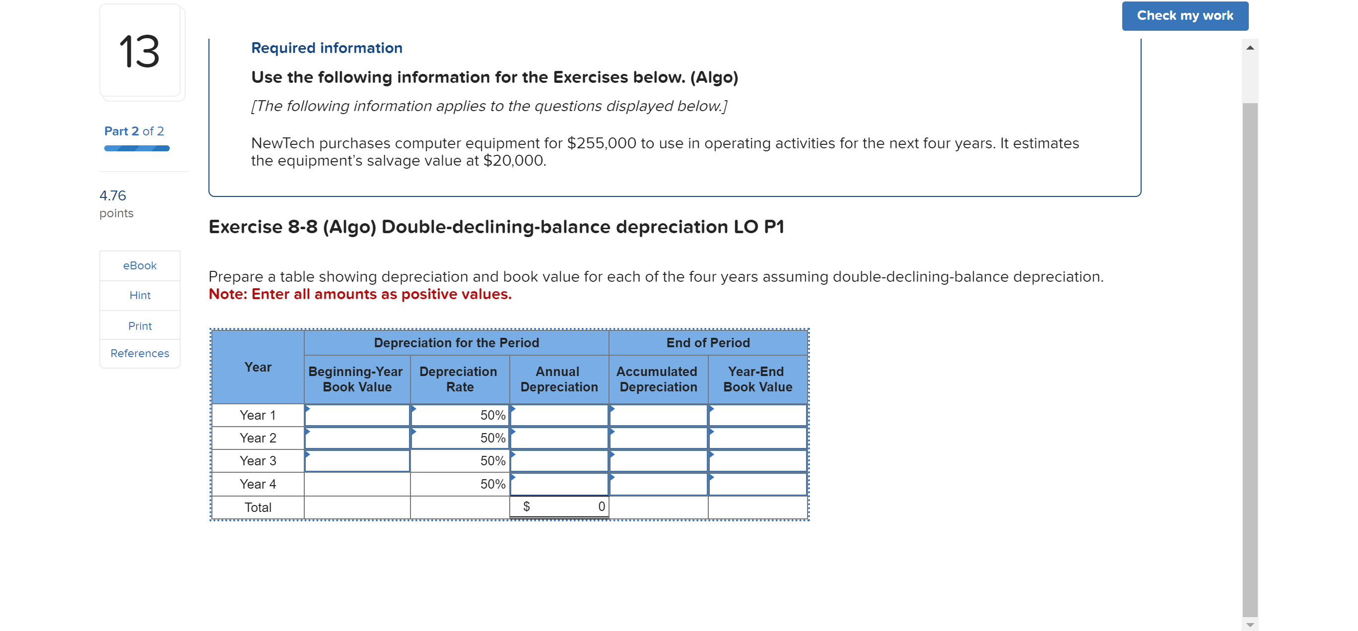 Could not figure out, help please! Required information Use the following information