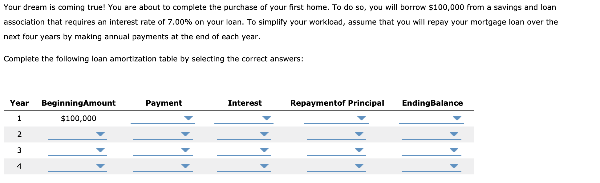 Please explain how to use equations and not excel!! Your dream is