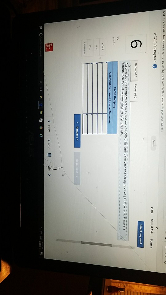 sells a single product. A partially completed schedule of the company's total