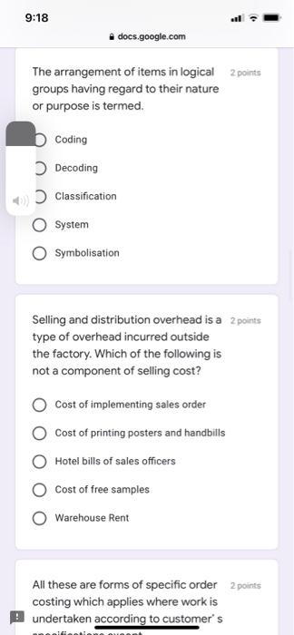 time at the end of an accounting periods is Continuous stock taking