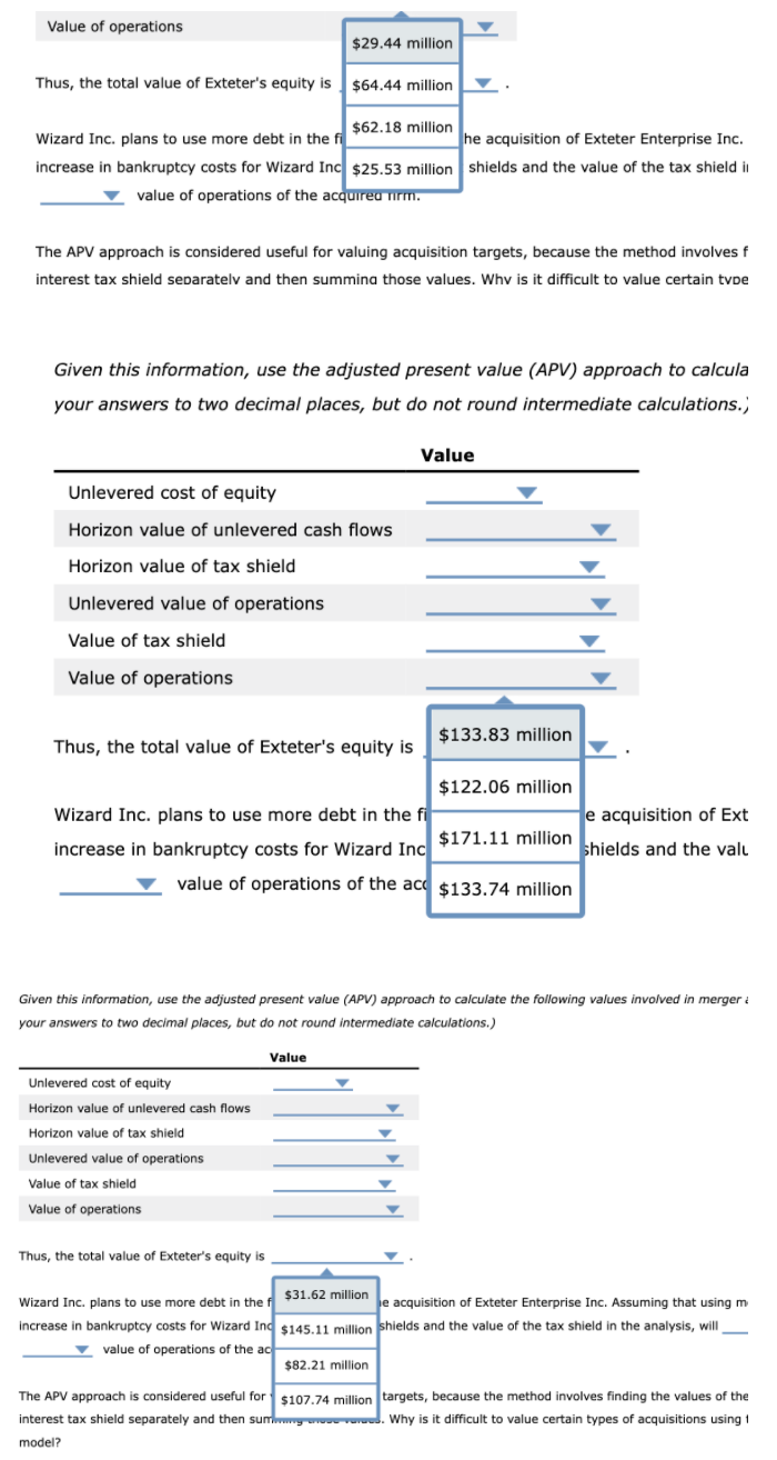 Exteter will result in an incremental value for the firm. The analysts