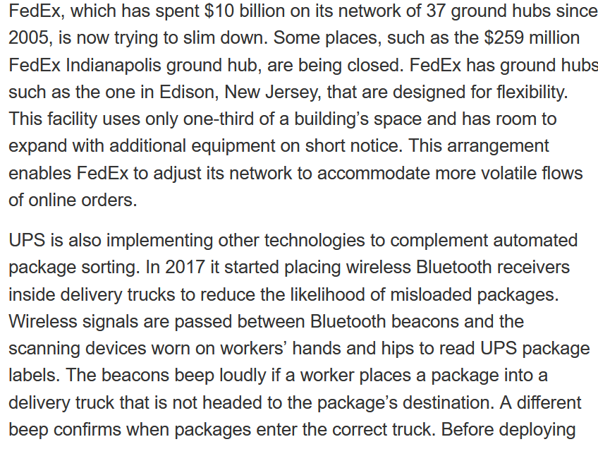 Mesquite, Texas package-sorting facility, a 30year-old analog control panel the size of