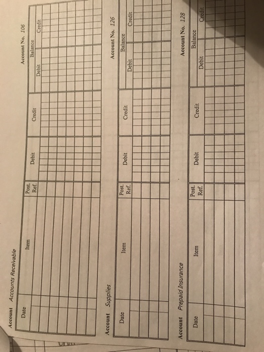 post should be properly cross-referenced by: Helpful Hints recording the general journal