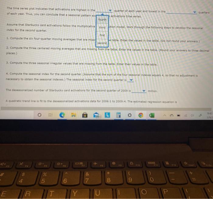 series plot and reported in the following the table, but the table