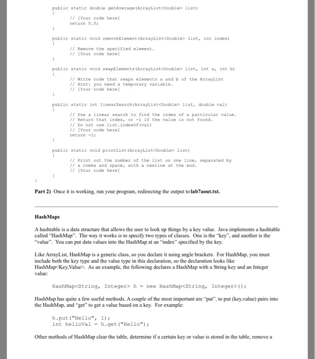 when creating it One strategy is to start out with a small