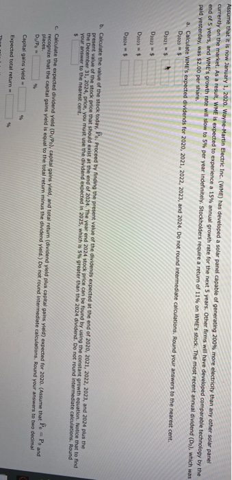  Please solve all. It's one problem Assume that it is now