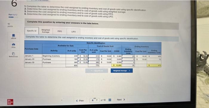 Required information Use the following information for the Exercises 3.7 below. (Algo)