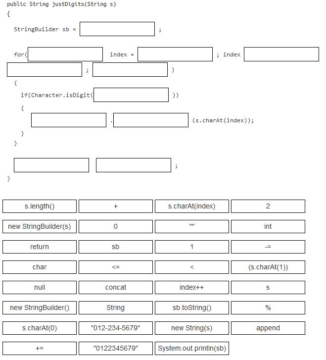 job is to return a string consisting of only the digits in