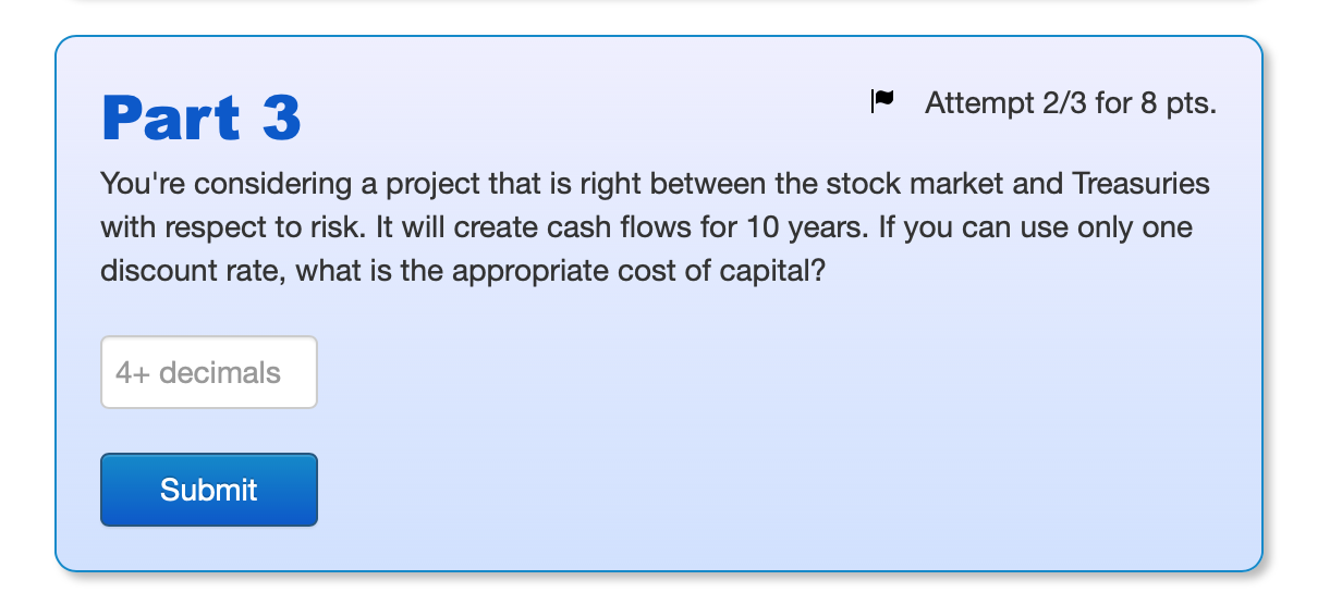 5.2% Equity premium: Arithmetic average Geometric average 7% 5% Vis-a-vis Treasury bills