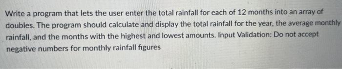 please give me a corect code Write a program that lets the