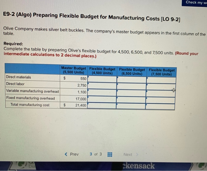 expects to produce 552,000 units of their product during the year. Monthly