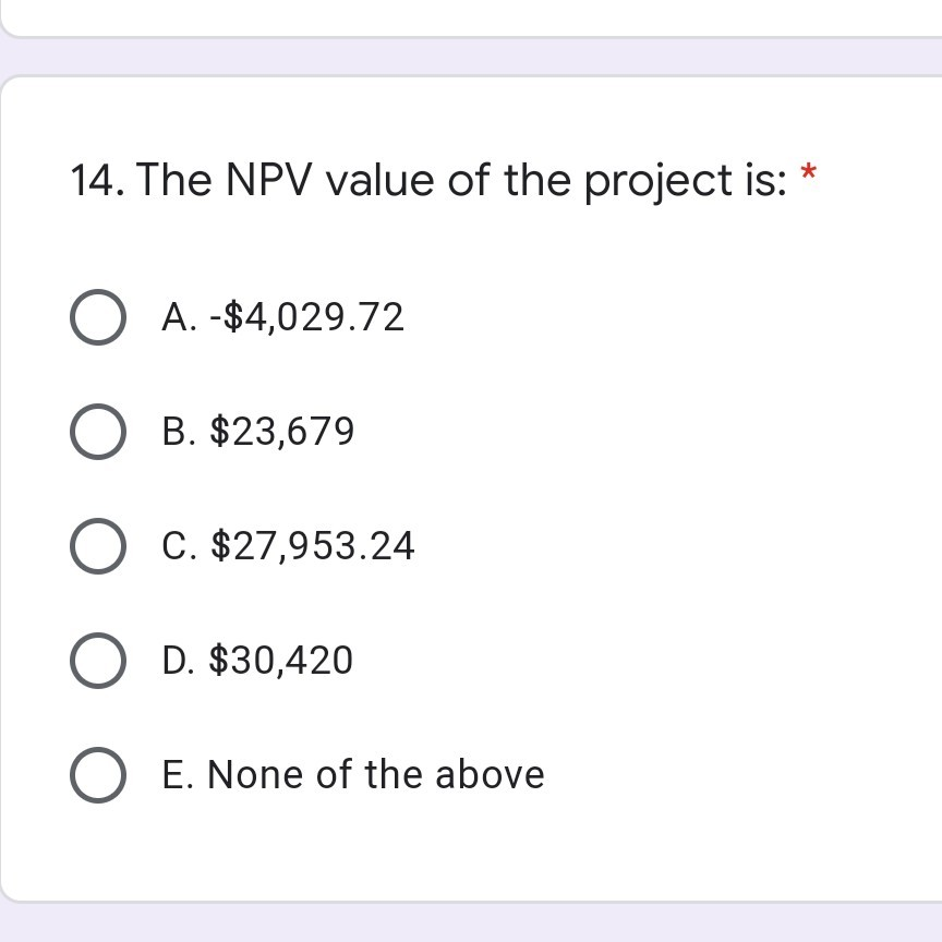 the equipment is $200,000, with shipping cost of $10,000 and installation cost