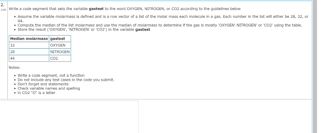  PLEASE HELP IN MATLAB Write a code segment that sets the