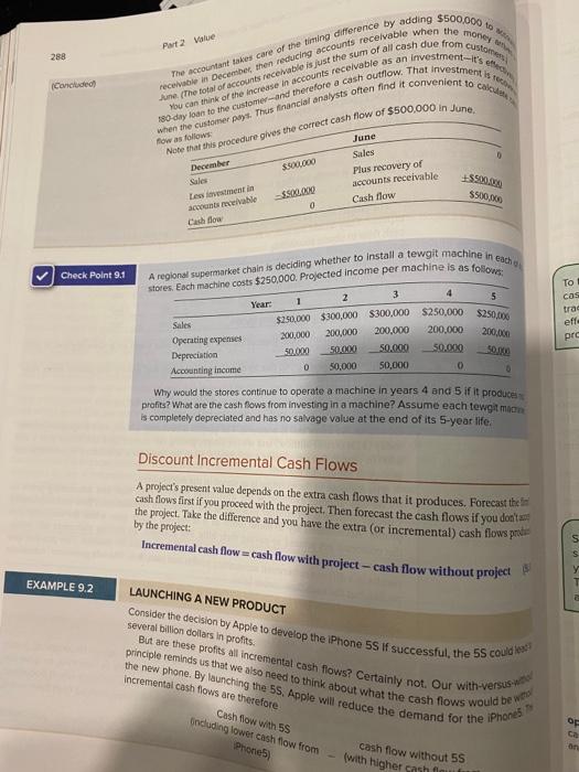 the cash flows properly attributable to a proposed new project. LO2 Calculate