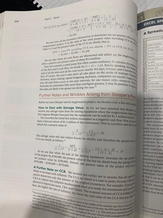 bring in a cash flow of $1.502 in the first year and