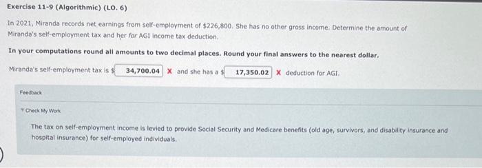 Any experts who can solve this question for me? Exercise 11-9 (Algorithmic)