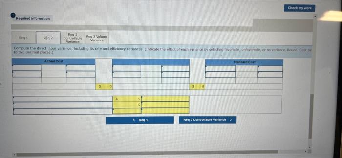 Direct materials (30 pounds @ $4 per pound) Direct labor (5 hours