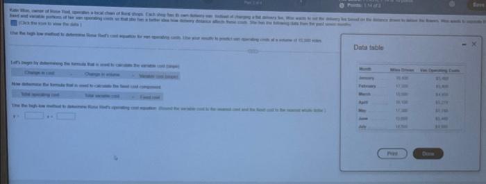  Datatable O De VOIR Chapter Homework. Required WOONZOATS ar to w