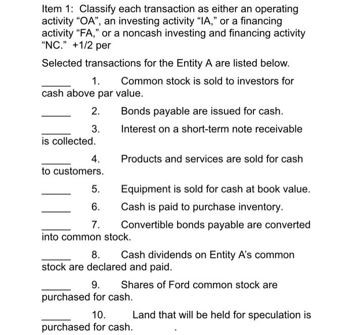 I need help on how to compute the changes in the