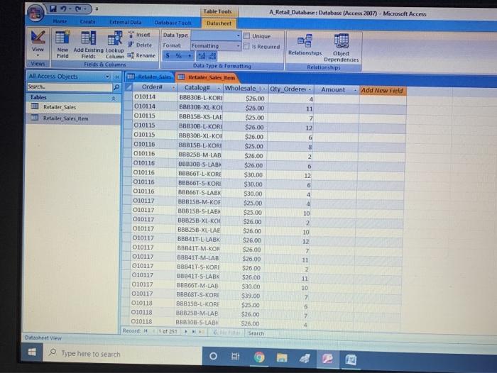 are there with that order #2 (Points: 1) 3. Use the Filter