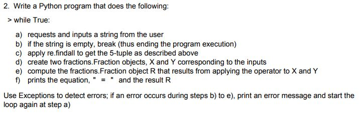 regex for part one: (-?\d+)\s*\/\s*(\d+) *([+*\/-])\s*(-?\d+)\s*\/(\d+) but now i need help in