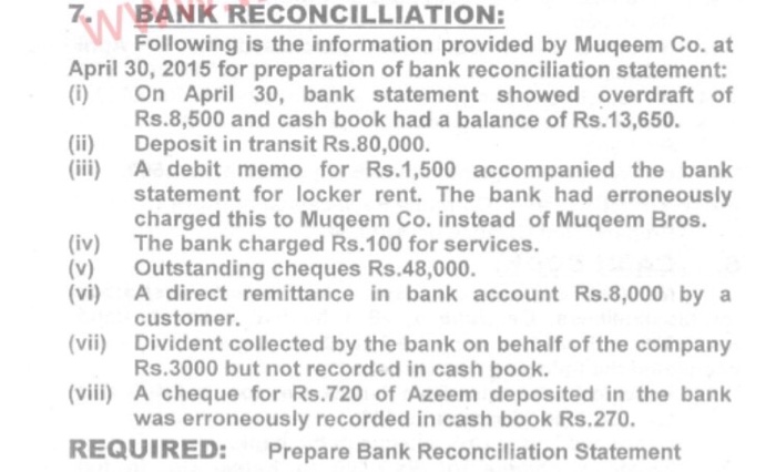 Please answer it thanks Following is the information provided by Muqeem Co.