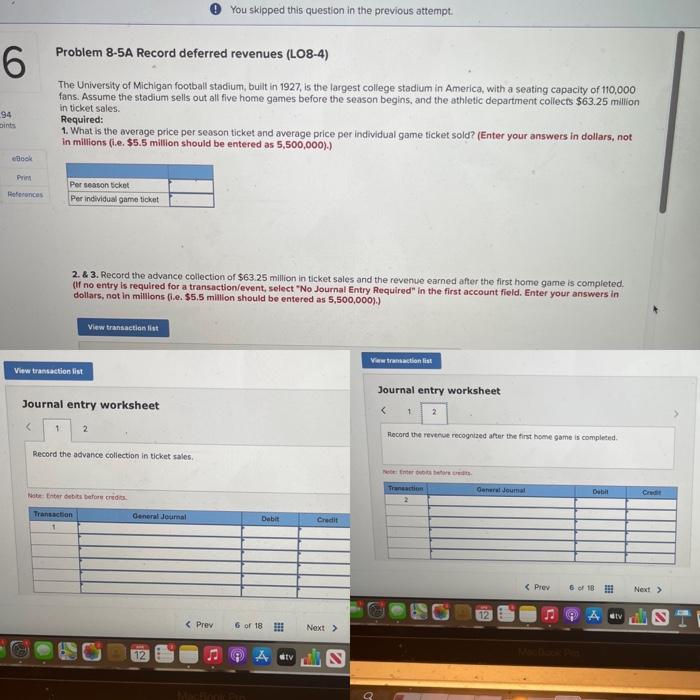 year-end is December 31, Required: 1-3. Record the necessary entries in the
