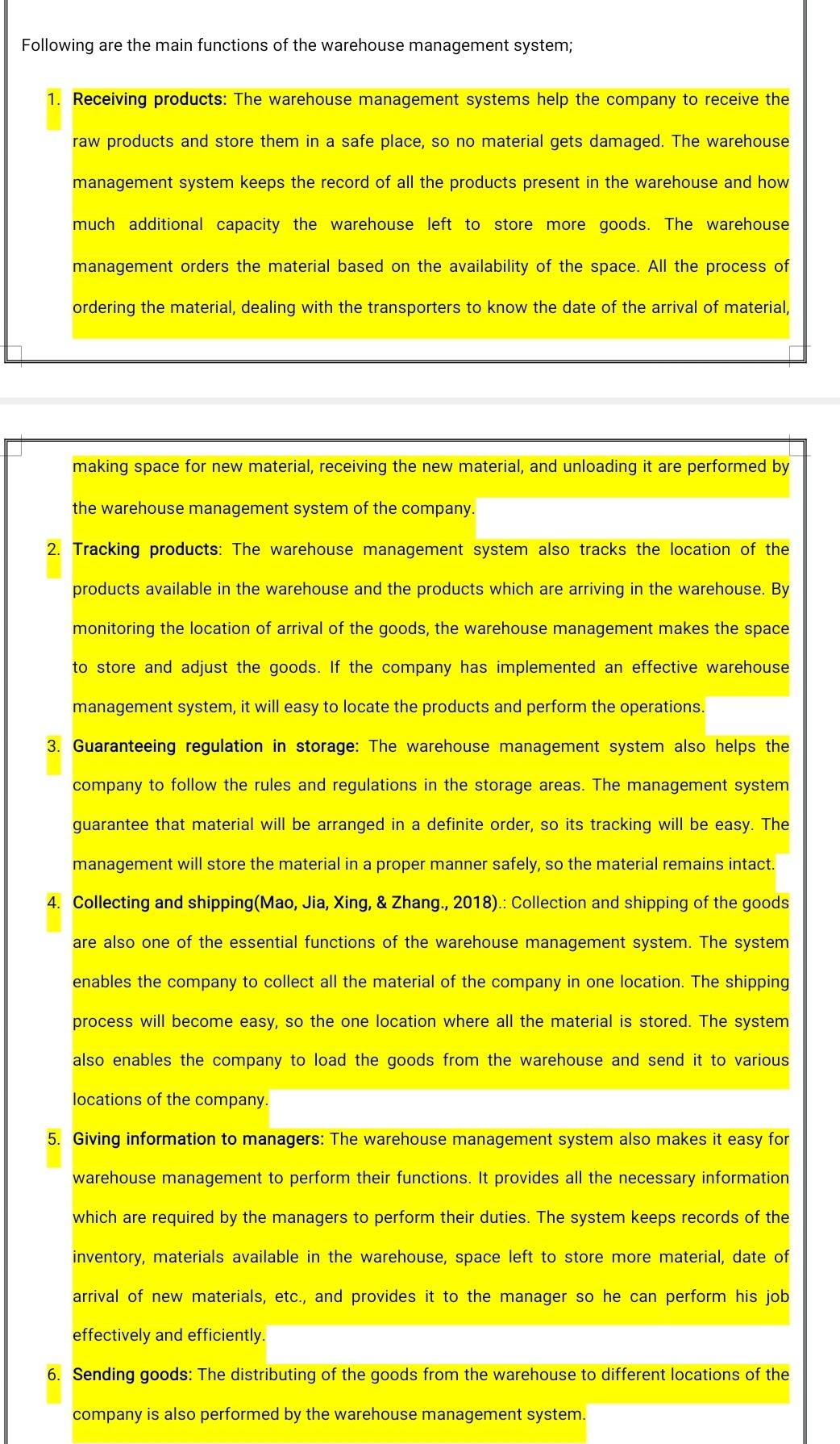 this is the tasks while above was case study Following are