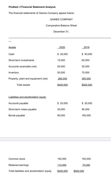 the transactions and events listed below by major categories on the statement.
