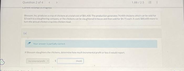  B 7 Group pro Question 2 of 4 Current Attempt in