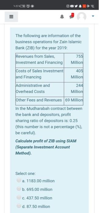 OMR. Ali goes to Sohar Bank (an Islamic bank) for the house
