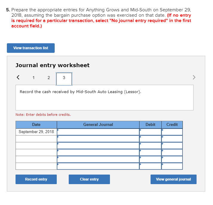 estimated useful life of the truck is four years. Mid-South Auto Leasing's