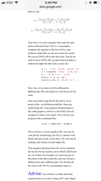 In some engineering experiments, a set of mcasurements is taken to be
