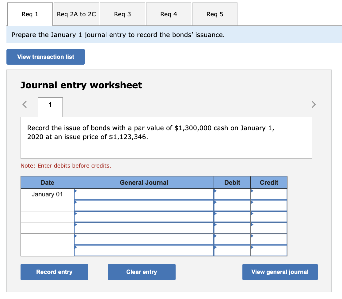 following information applies to the questions displayed below.] Hillside issues $1,300,000 of