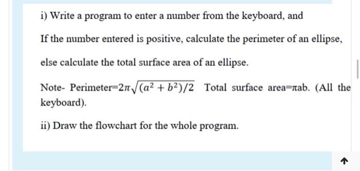  1) Write a program to enter a number from the keyboard,